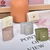 Microfiber 4-compartment foldable jewelry bag storage bag