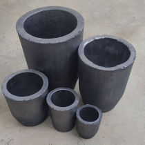Application of molten aluminium graphite crucible aluminium chemical copper silicon carbide graphite crucible high temperature resistant metal smelting small number crucible
