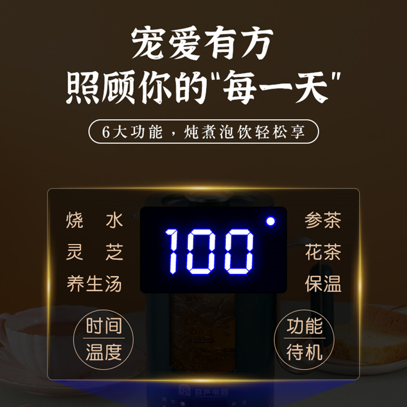 智能养生杯mini家用多功能养生壶 麦卓电器养生壶/煎药壶