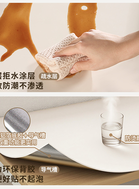 肤感膜衣柜贴纸家具翻新自粘墙纸