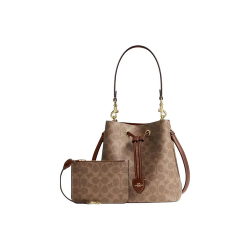 【自营】COACH/蔻驰 女士Rowan22老花斜挎子母水桶手提包CBH07 - 图2