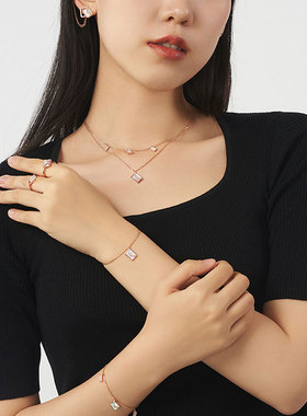 【自营】Lola Rose罗拉玫瑰 英国情书系列进口戒指女礼物