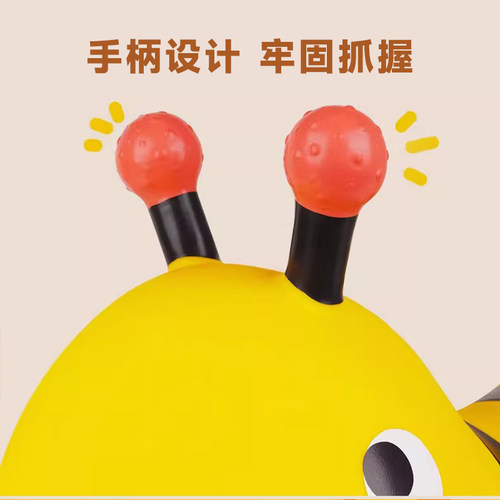 【自营】B.Toys比乐儿童充气玩具运动跳跳球大黄蜂羊角球宝宝动物 - 图2