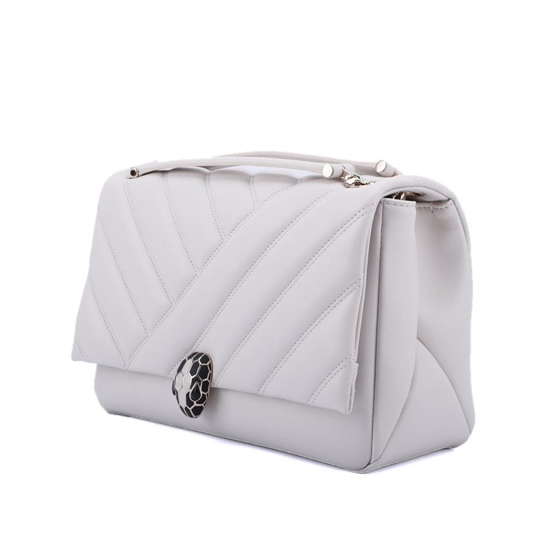 【直营】bvlgari serpenti牛皮单肩包 天猫国际时尚直营女士包袋