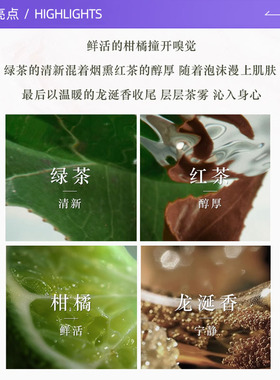 【自营】GIORGIO ARMANI/阿玛尼沐浴凝露高定私藏香玉龙茶50ml*3