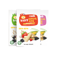 贝贝哩夹心谷物棒米果棒宝宝零食草莓粗粮