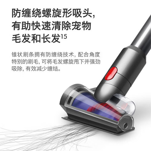 【自营】【海外版】dyson戴森V12slimfluffy家用无线激光吸尘器 - 图2
