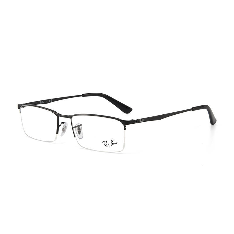 【自营】Rayban雷朋商务眼镜框近视眼镜男超轻半框眼镜架RX6281-图0