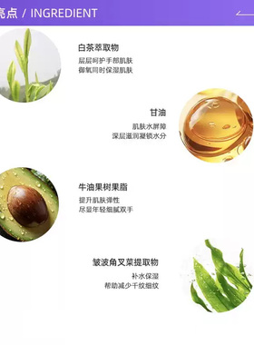 伊丽莎白雅顿白茶香型滋润护手霜