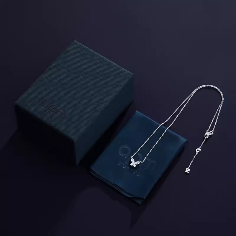 【自营】apm MONACO蝴蝶项链女士锁骨链生日礼物品牌直供官方联保