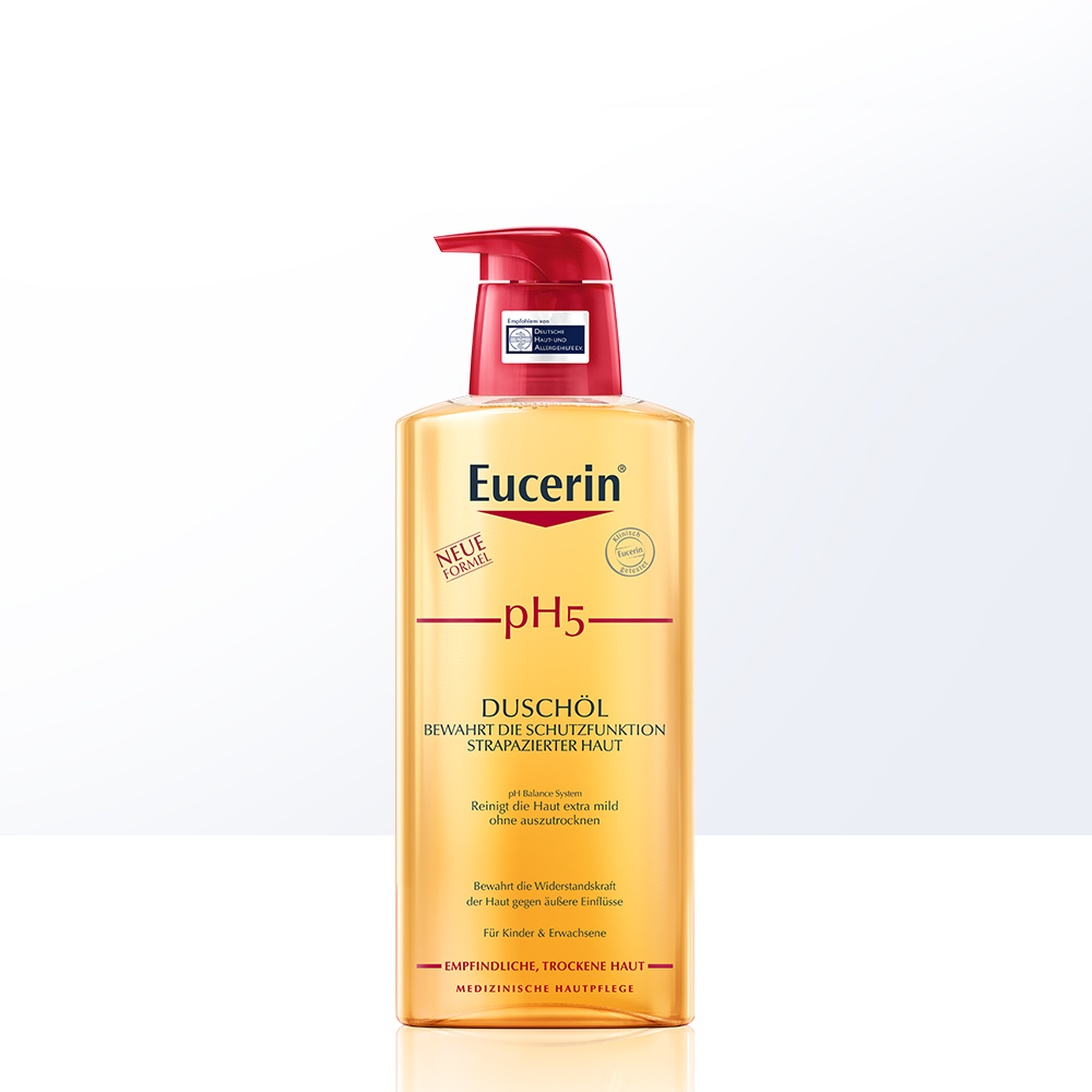 EUCERIN/优色林PH5护理保湿沐浴油400ml 沐浴露滋润身体硫磺德国