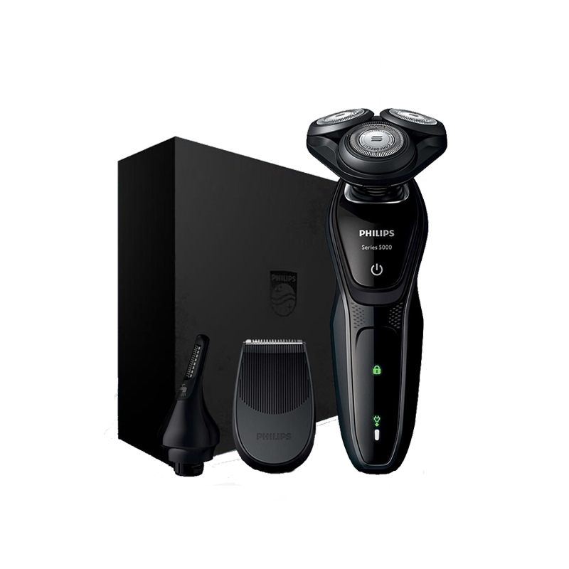 电动剃须刃 三刃头带鬓角和鼻毛修剪器 S5082 PHILIPS 飞利浦 电动剃须刃 三刃头带鬓角和鼻毛修剪器 S5082 PHILIPS 飞利浦