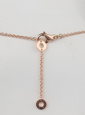 【自营】中古95新BVLGARI(宝格丽)B.ZERO1750玫瑰金39-46cm