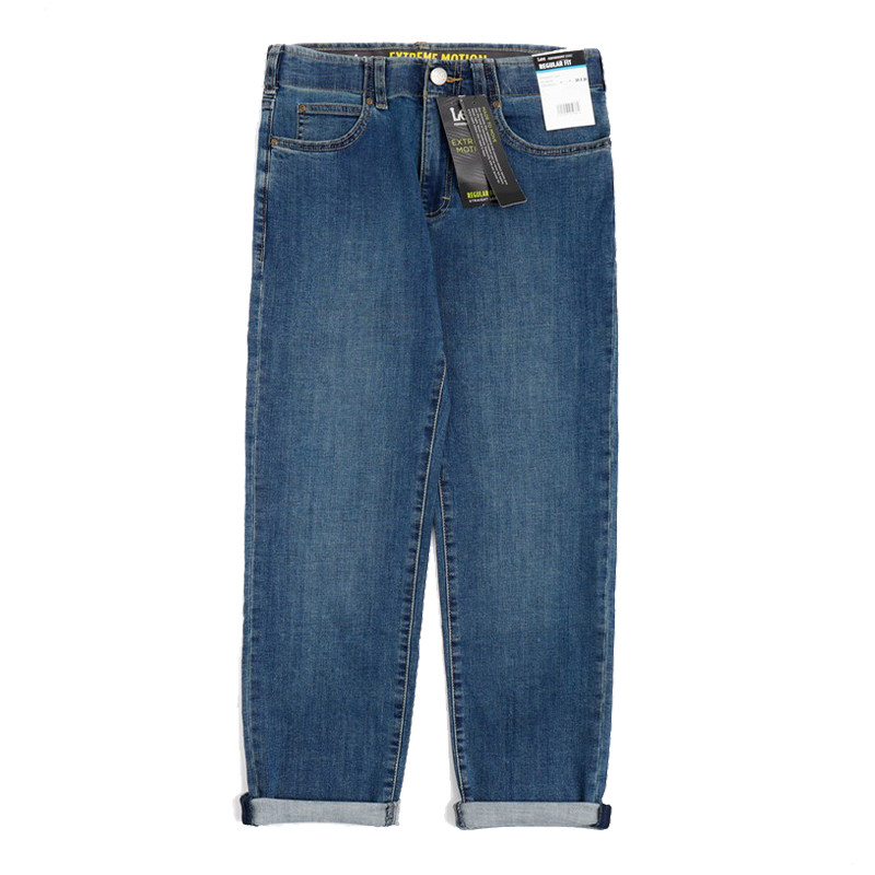 【自营】lee李宽松直筒男春秋牛仔裤 天猫国际自营时尚范牛仔裤