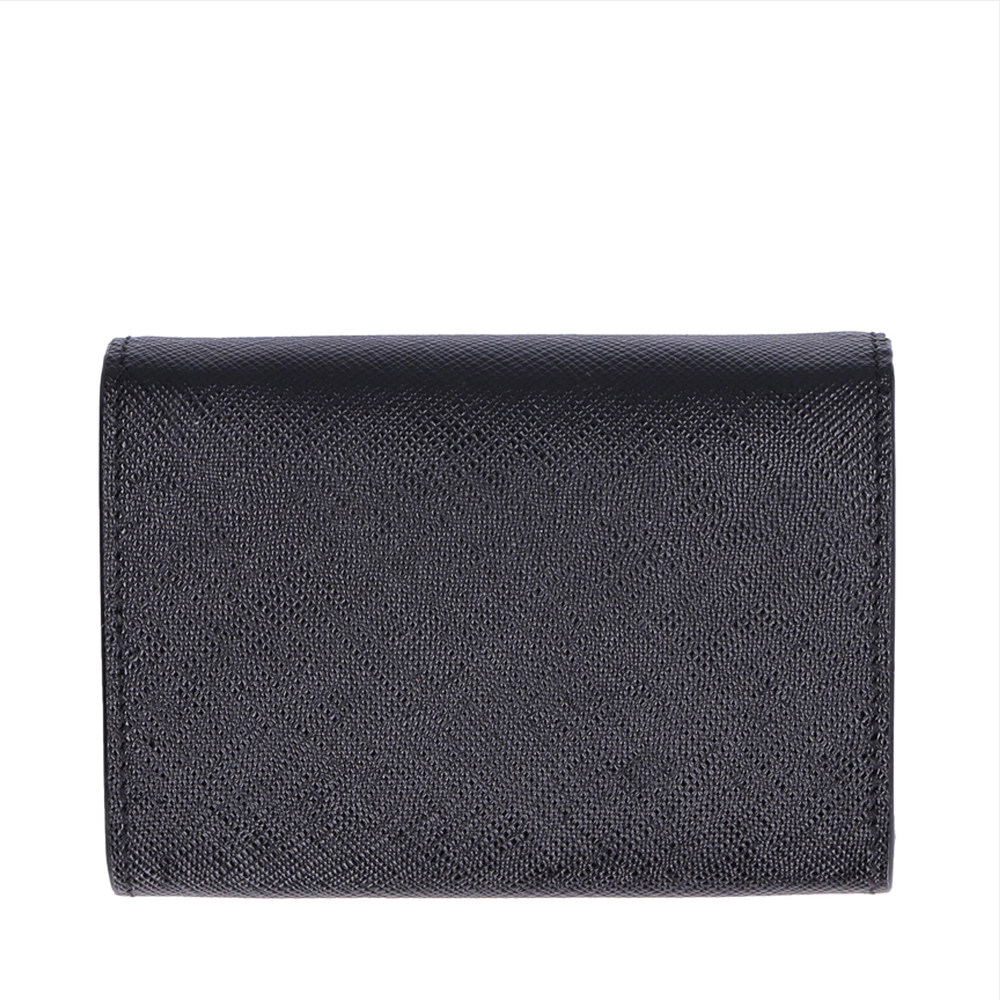 【直营】prada牛皮翻盖女士零钱包 天猫国际时尚直营钱包