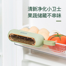 Холодильник дезодоранты 【自营】日本soikoi冰箱除味器臭氧杀菌除臭保鲜净化去除异味神器