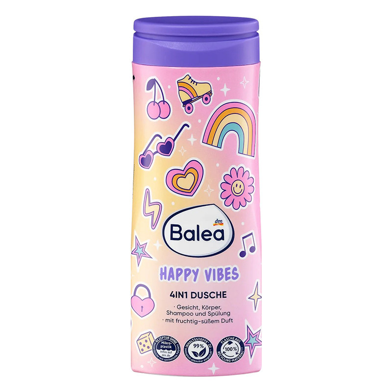 【自营】芭乐雅balea 敏感乳液 洗发沐浴洁面护发四合一 - 图1