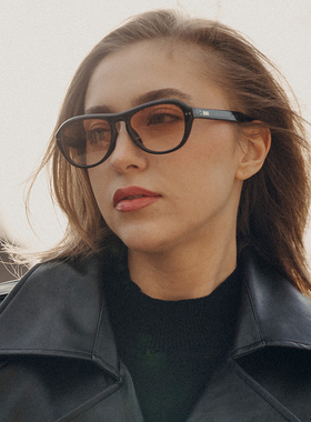 Cyxus椭圆复古太阳眼镜