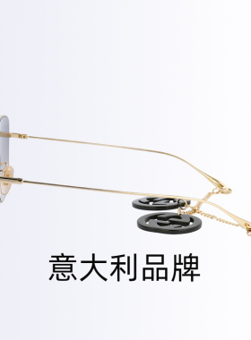 GUCCI古驰太阳镜方形迷恋吊坠