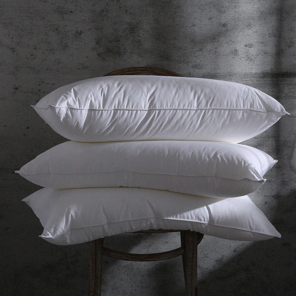 【自营】Snowman/斯诺曼95白鹅绒混合羽绒枕芯酒店枕头48*74cm,淘宝优惠券,粉丝福利购,淘宝优惠卷