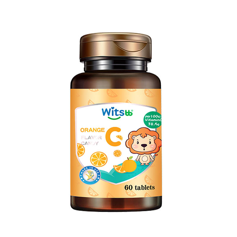 天猫国际进口超市国内现货【直营】witsbb健敏思维生素C60片/瓶*1+液体钙60粒/盒*11