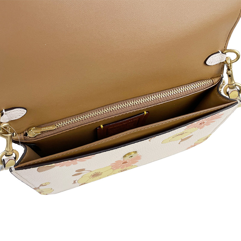 【自营】coach /蔻驰女花朵斜挎包 天猫国际自营时尚范女士包袋