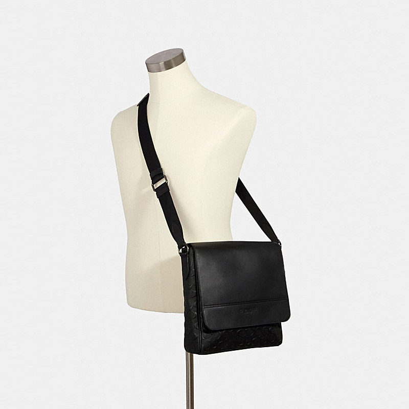 【自营】coach男士houston邮差包 天猫国际自营时尚范男士包袋