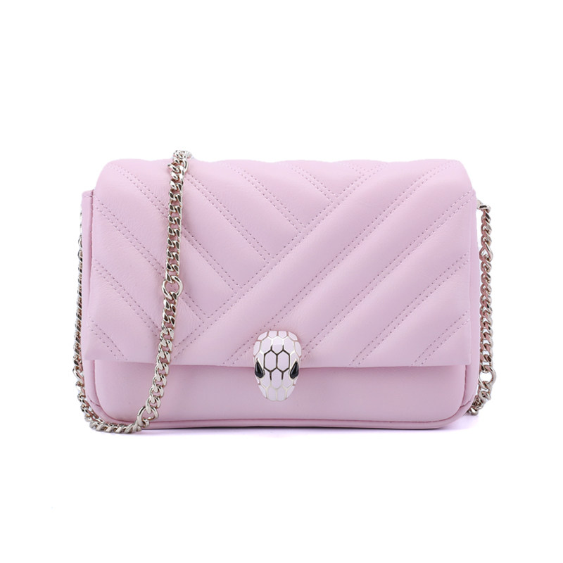 【直营】bvlgari serpenti牛皮单肩包 天猫国际时尚直营女士包袋