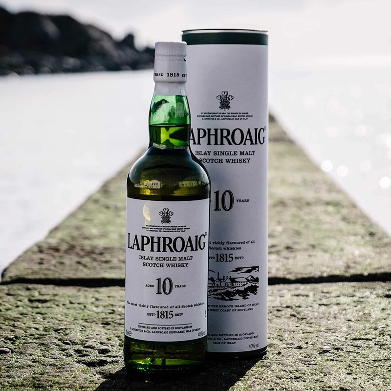 【自营】Laphroaig利富/拉弗格10年苏格兰单一麦芽威士忌酒700ml