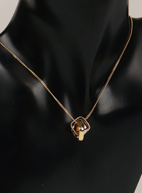 【自营】中古「9.5新」Cartier(卡地亚)TRINITY灵动三环项链吊坠