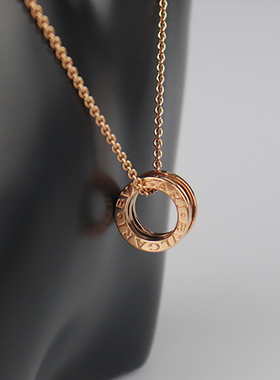 【自营】中古95新BVLGARI(宝格丽)B.ZERO1 黑陶瓷项链吊坠