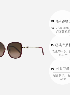 【自营】FERRAGAMO菲拉格慕太阳镜女士时尚潮流遮阳墨镜295SLB