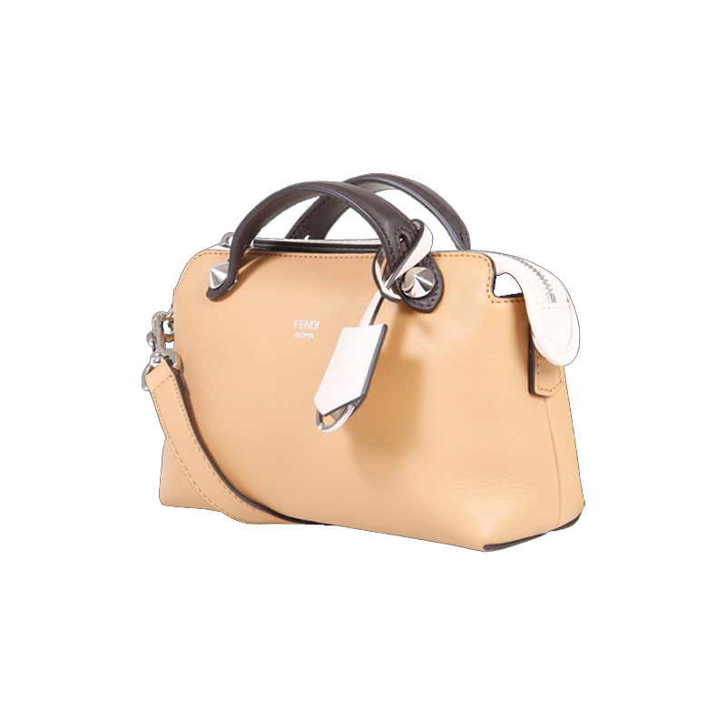 【直营】fendi女士牛皮迷你波士顿包 天猫国际时尚直营女士包袋