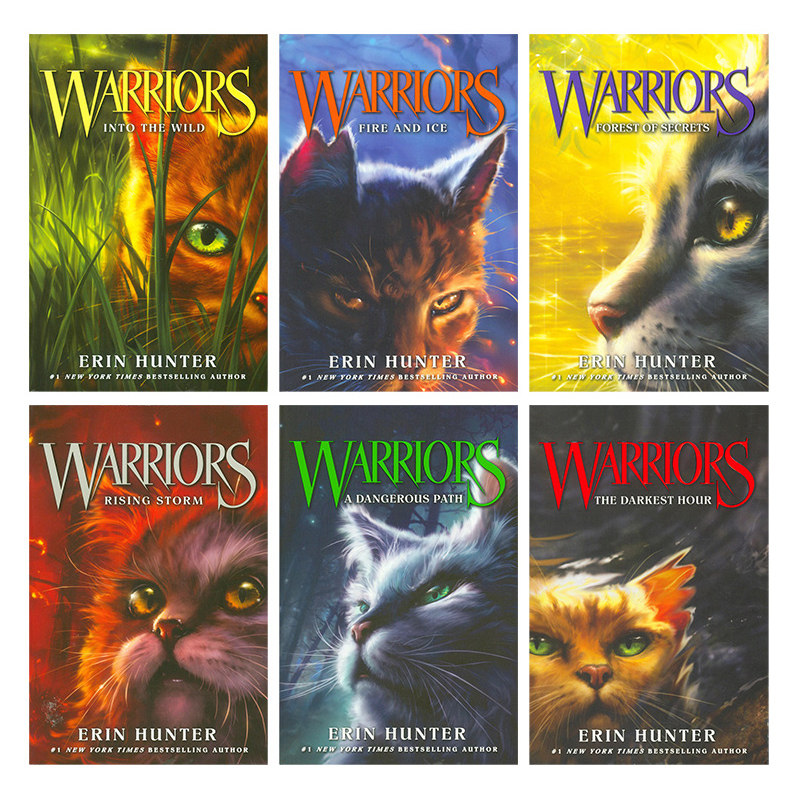 【自营】猫武士全套正版 warriors猫武士猫武士英文原版 warriors猫武士猫武士全套猫武士一二三四五六七部曲猫武士英文版_虎窝淘
