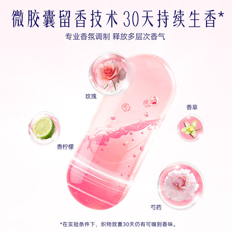 【自营】喜净泰国进口衣物洗衣液柔顺剂芍药盛放持久留香除皱去污,淘宝优惠券,粉丝福利购,淘宝优惠卷