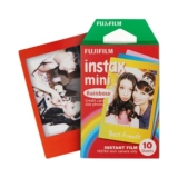 Fujifilm/富士 INSTAX Mini Rainbow Film 3 дюйма 10 штук кружевной фото бумаги берет камеру
