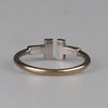 Second-hand 95 new TIFFANY (Tiffany) T series diamond coil ring 750 white gold No. 56
