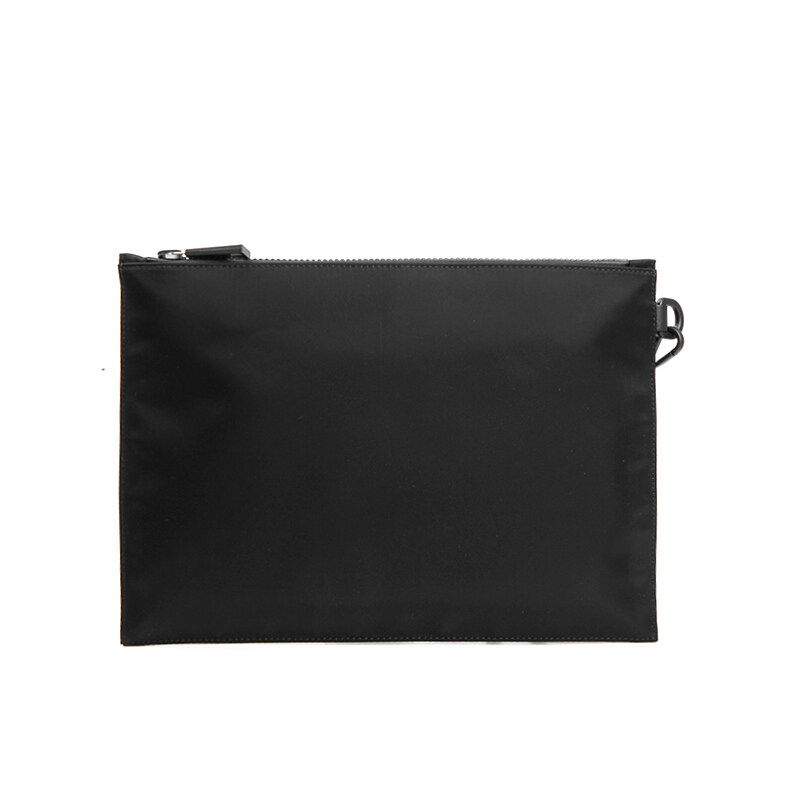 versace范思哲男士黑色尼龙手包 天猫国际时尚直营男士包袋