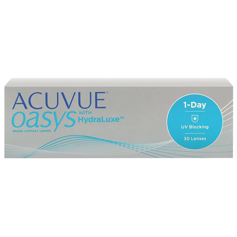 【自营】强生安视优Acuvue Oasys欧舒适隐形眼镜日抛近视透明30片 - 图1