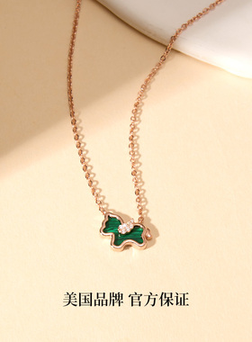 Idokawa小绿马纯银项链女2025款