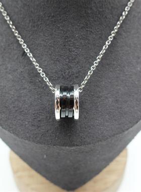 宝格丽黑陶瓷慈善款项链