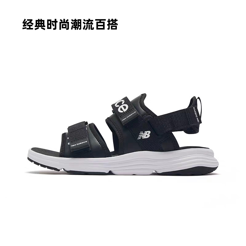 【自营】New Balance 夏男女休闲舒适百搭可拆卸沙滩凉鞋SUA750A3 - 图0