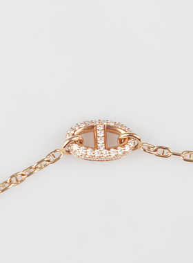 【自营】中古95新HERMES（爱马仕）NEW FARANDOLE 钻石手链