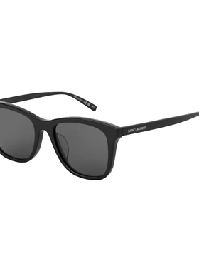 圣罗兰方框复古墨镜大脸显瘦