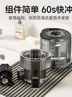 【自营】惠人原汁机进口榨汁机家用低速汁渣分离商用大口径果汁机