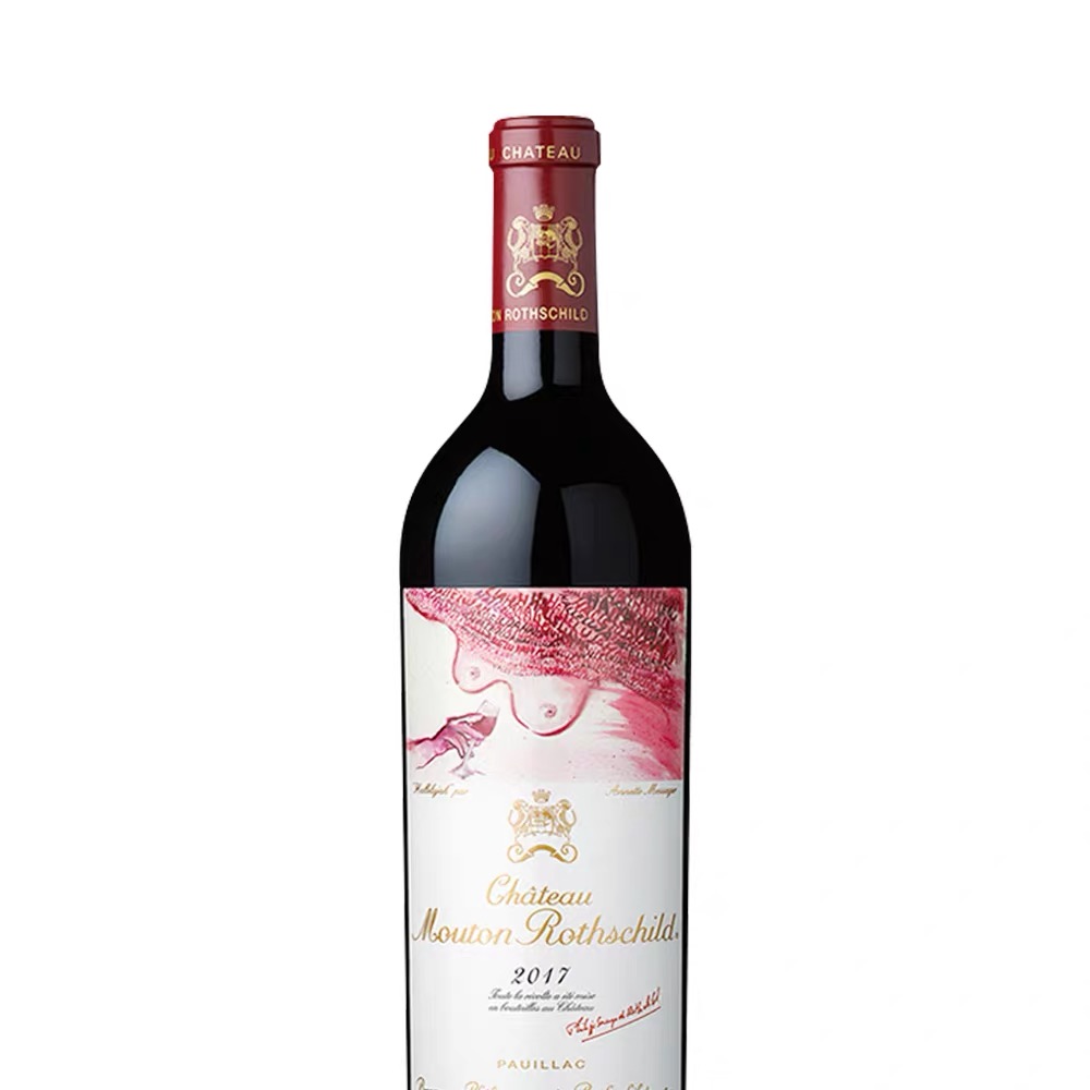 【自营】MoutonRothschild木桐酒庄红葡萄酒2017年法国750ml - 图1