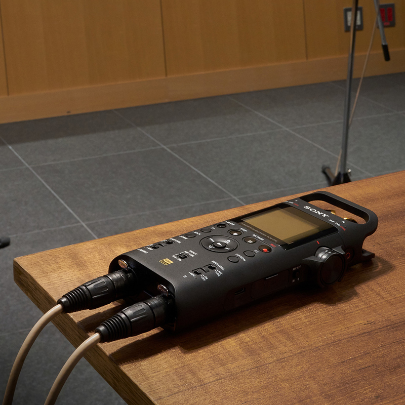 【自营】Sony/索尼录音笔 PCM-D10高端专业降噪高清录音卡侬接口-图1