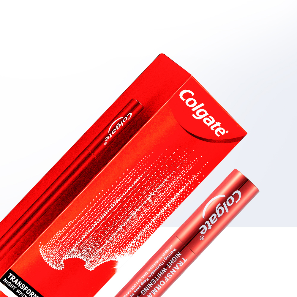 天猫国际进口超市Colgate高露洁夜间牙齿美白精华笔 亮白美牙仪牙贴去黄渍牙斑神器1