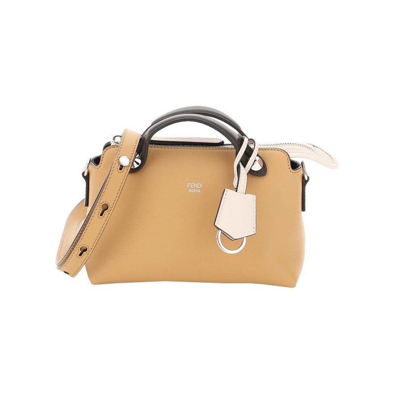 【直营】fendi女士牛皮迷你波士顿包 天猫国际时尚直营女士包袋