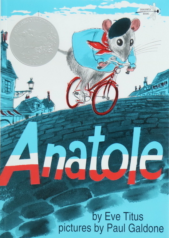 【自营】英文原版 Anatole 阿纳托尔 1957年凯迪克银奖 儿童英语启蒙图画故事书 Eve Titus - 图3